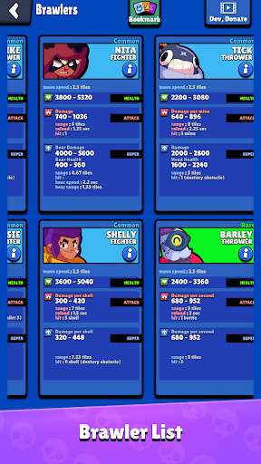 Run android online APK Handbook for Brawl Stars from MyAndroid or emulate Handbook for Brawl Stars using MyAndroid