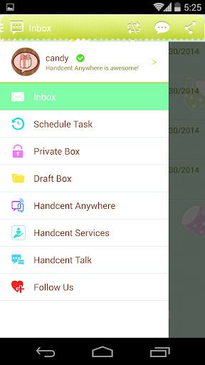 Run android online APK Handcent 6 Skin Childhood from MyAndroid or emulate Handcent 6 Skin Childhood using MyAndroid