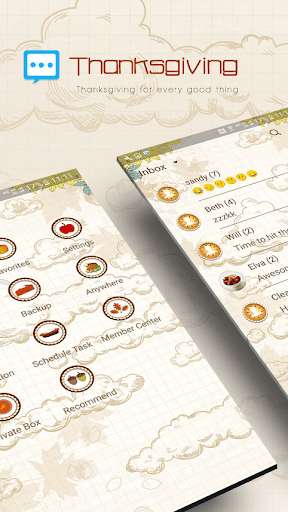 Emulate Android APK Handcent Skin Thanks Giving 2 Emulate Android APK Handcent Skin Thanks Giving 2