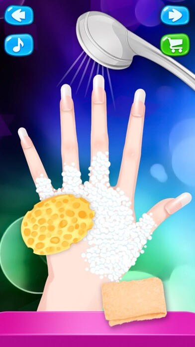 Emulate iPhone app Hand & Foot Salon! - baby play using MyAndroid Emulate iPhone app Hand & Foot Salon! - baby play using MyAndroid