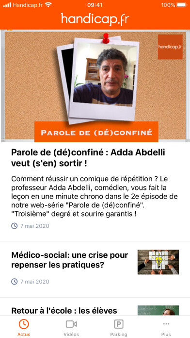 Emulate iPhone app Handicap.fr using MyAndroid Emulate iPhone app Handicap.fr using MyAndroid