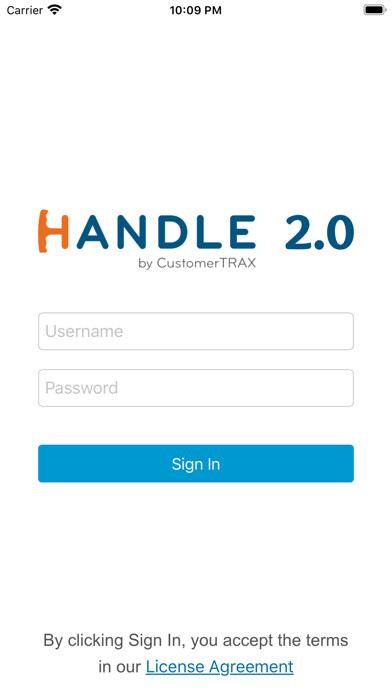 Emulate iPhone app Handle 2.0 by CustomerTRAX using MyAndroid Emulate iPhone app Handle 2.0 by CustomerTRAX using MyAndroid