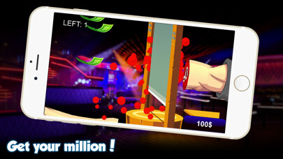 Emulate iPhone app Handless Millionaire Madness - Guillotine TV Game using MyAndroid