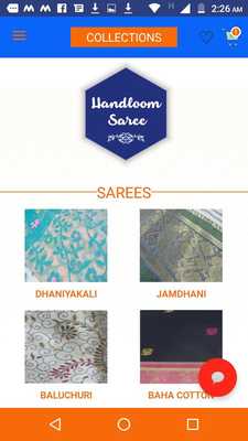 Emulate Android APK Handloom Sarees- Originals Emulate Android APK Handloom Sarees- Originals