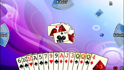 Emulate iPhone app Hand (Rummy) using MyAndroid