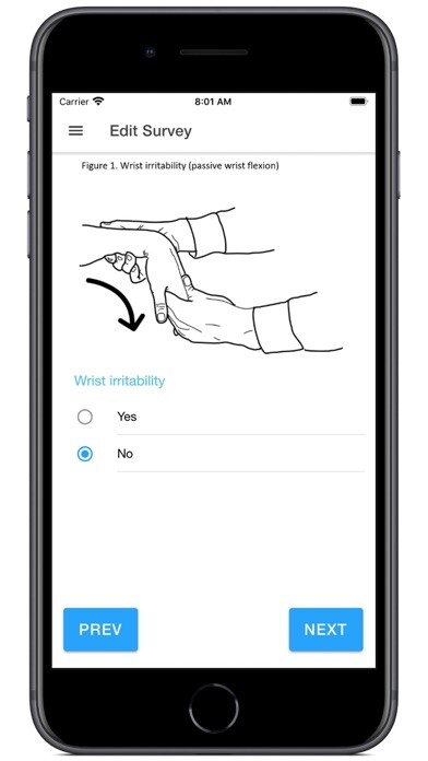Emulate iPhone app HandScan using MyAndroid