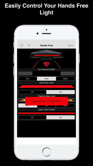 Emulate iPhone app Hands Free Light using MyAndroid