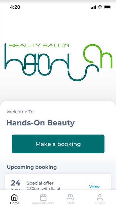 Emulate iPhone app Hands-On Beauty using MyAndroid