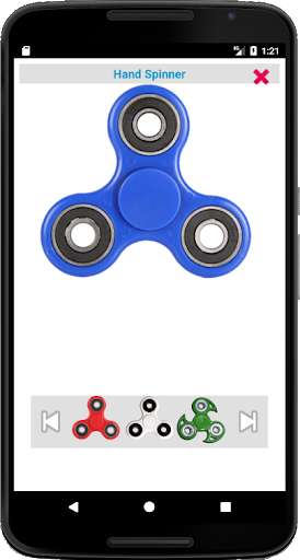 Emulate Android APK HAND SPINNER