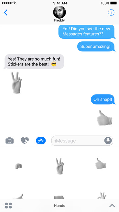 Emulate iPhone app Hands using MyAndroid
