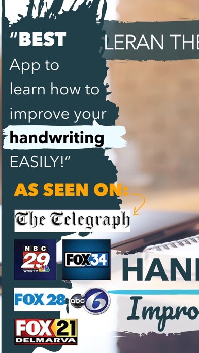 Emulate iPhone app Handwriting Lettering Practice using MyAndroid Emulate iPhone app Handwriting Lettering Practice using MyAndroid