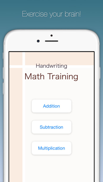 Emulate iPhone app Handwriting Math Training using MyAndroid Emulate iPhone app Handwriting Math Training using MyAndroid