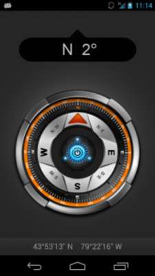 Emulate iPhone app Handy Compass using MyAndroid