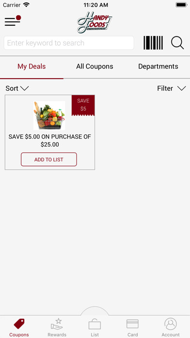 Emulate iPhone app Handy Foods using MyAndroid Emulate iPhone app Handy Foods using MyAndroid