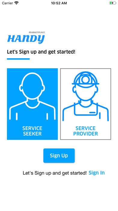 Emulate iPhone app Handy Marketplace using MyAndroid Emulate iPhone app Handy Marketplace using MyAndroid