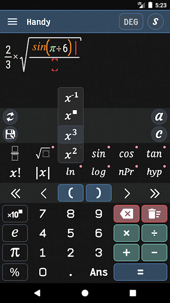 Run android online APK Handy Scientific Calculator from MyAndroid or emulate Handy Scientific Calculator using MyAndroid