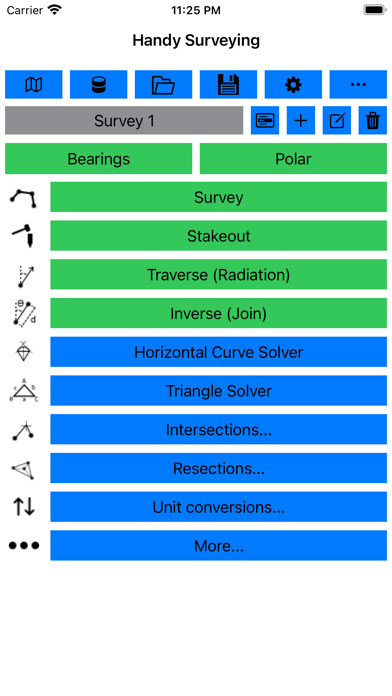 Emulate iPhone app Handy Surveying using MyAndroid Emulate iPhone app Handy Surveying using MyAndroid