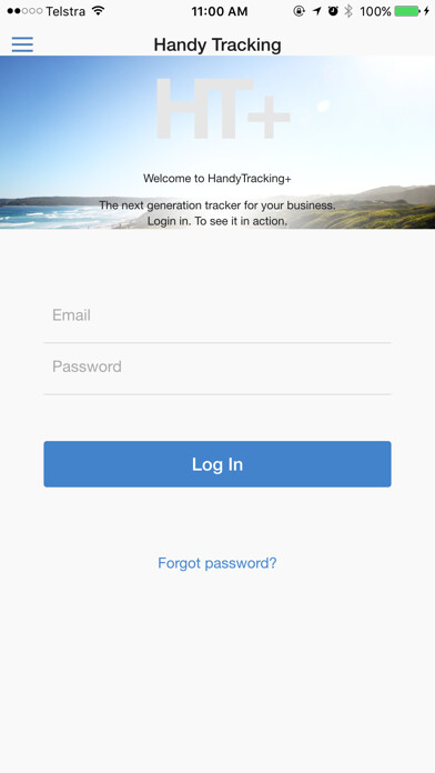 Emulate iPhone app Handy Tracking using MyAndroid