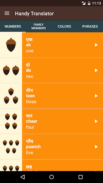 Run android online APK Handy Translator from MyAndroid or emulate Handy Translator using MyAndroid
