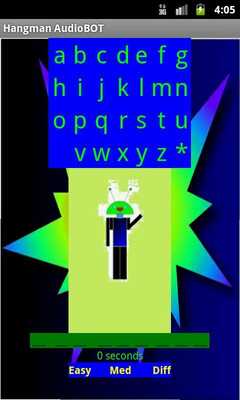 Emulate Android APK Hangman AudioBOT