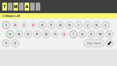 Emulate iPhone app Hangman Challenge using MyAndroid