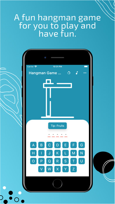 Emulate iPhone app Hangman Game - Funny Guessing using MyAndroid Emulate iPhone app Hangman Game - Funny Guessing using MyAndroid