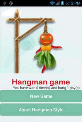 Emulate Android APK Hangman:Get A Rope Emulate Android APK Hangman:Get A Rope