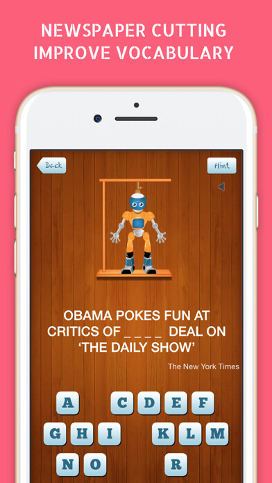 Emulate iPhone app Hangman Multiplayer Newspaper using MyAndroid Emulate iPhone app Hangman Multiplayer Newspaper using MyAndroid
