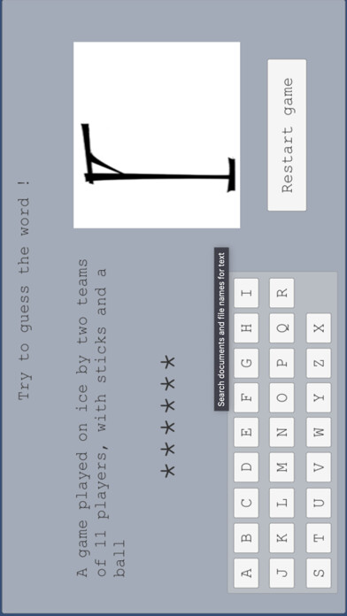 Emulate iPhone app Hangman - Play! using MyAndroid Emulate iPhone app Hangman - Play! using MyAndroid