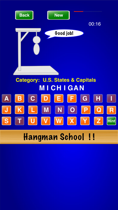 Emulate iPhone app Hangman School ! ! using MyAndroid Emulate iPhone app Hangman School ! ! using MyAndroid