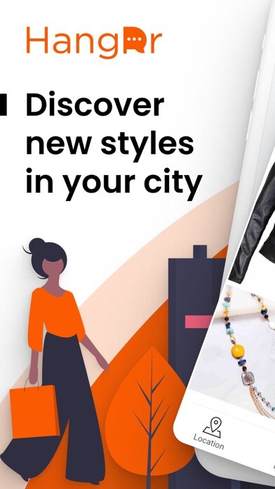 Emulate iPhone app HangRr: Outfit Ideas using MyAndroid