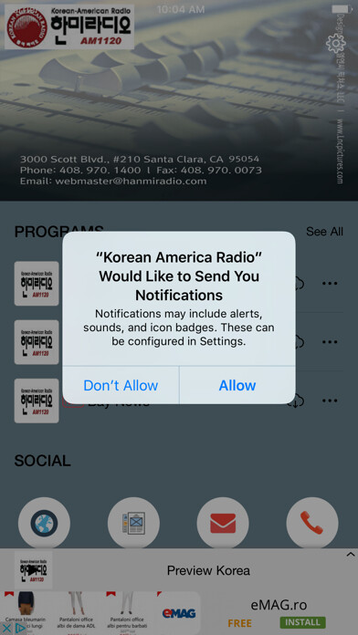 Emulate iPhone app HanmiRadio using MyAndroid Emulate iPhone app HanmiRadio using MyAndroid