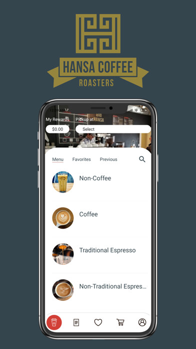 Emulate iPhone app Hansa Coffee using MyAndroid Emulate iPhone app Hansa Coffee using MyAndroid