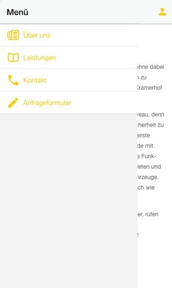 Emulate iPhone app Hansa Funk-Taxi using MyAndroid