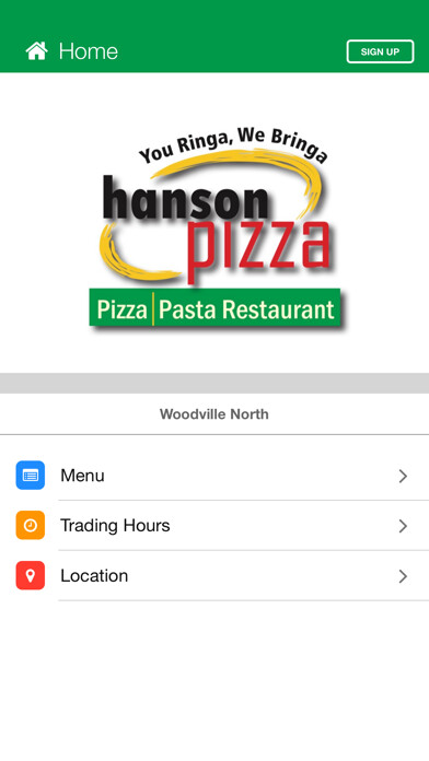 Emulate Android APK Hanson Pizza Bar Emulate Android APK Hanson Pizza Bar