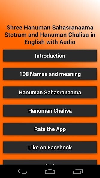 Run android online APK Hanuman Chalisa and Sahasranam from MyAndroid or emulate Hanuman Chalisa and Sahasranam using MyAndroid Run android online APK Hanuman Chalisa and Sahasranam from MyAndroid or emulate Hanuman Chalisa and Sahasranam using MyAndroid