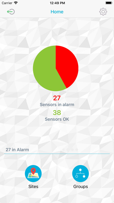 Emulate iPhone app Hanwell EMS Alarms using MyAndroid Emulate iPhone app Hanwell EMS Alarms using MyAndroid