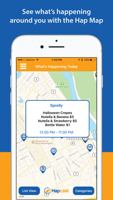 Emulate iPhone app Hapcast using MyAndroid