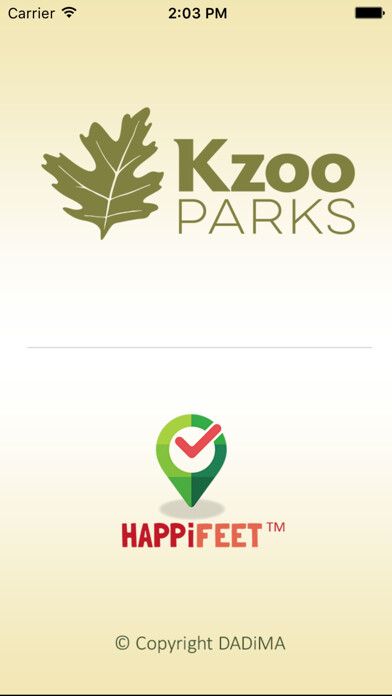 Emulate iPhone app HAPPiFEET-Kzoo Parks using MyAndroid Emulate iPhone app HAPPiFEET-Kzoo Parks using MyAndroid