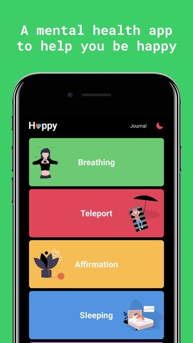 Emulate iPhone app Happy - A Mental Health App using MyAndroid Emulate iPhone app Happy - A Mental Health App using MyAndroid