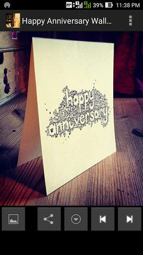 Emulate Android APK Happy Anniversary Wallpaper