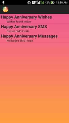 Emulate Android APK Happy Anniversary Wishes-SMS Emulate Android APK Happy Anniversary Wishes-SMS