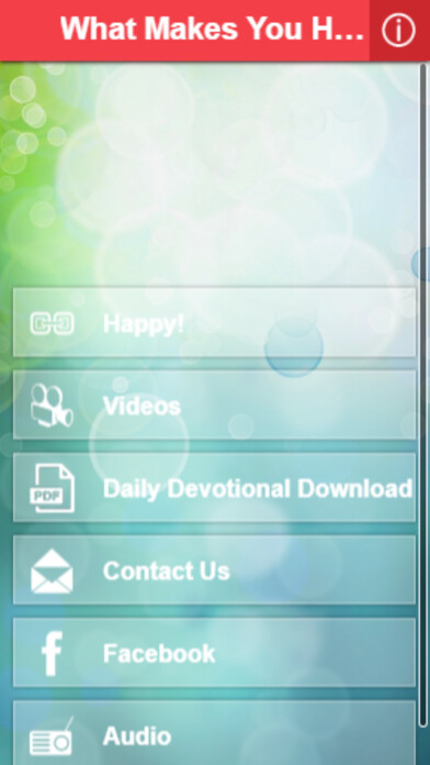 Emulate iPhone app Happy at The Jar using MyAndroid