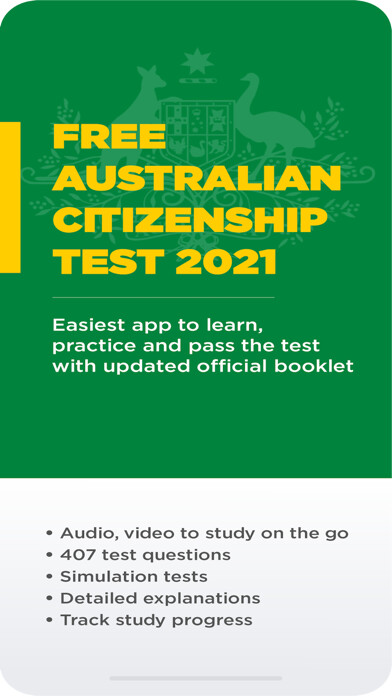 Emulate iPhone app Happy Australian Citizen using MyAndroid