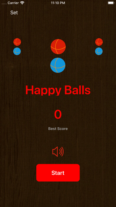 Emulate iPhone app Happy Balls-Play With Friends using MyAndroid