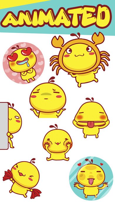 Emulate iPhone app Happy Bird: Animated Stickers using MyAndroid Emulate iPhone app Happy Bird: Animated Stickers using MyAndroid