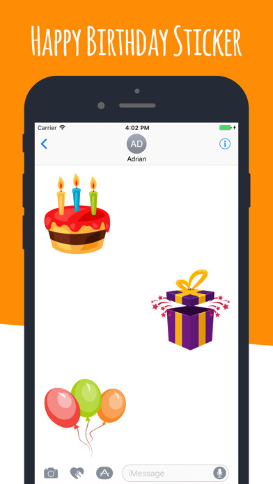 Emulate iPhone app Happy Birthday - Animated using MyAndroid Emulate iPhone app Happy Birthday - Animated using MyAndroid