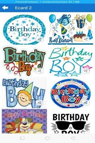 Run android online APK Happy Birthday Boy from MyAndroid or emulate Happy Birthday Boy using MyAndroid