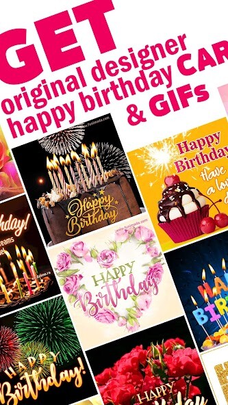 Run android online APK Happy Birthday Cards App from MyAndroid or emulate Happy Birthday Cards App using MyAndroid