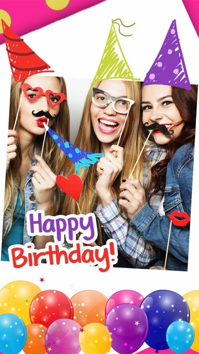Emulate iPhone app Happy Birthday Cards & Frames – Premium using MyAndroid Emulate iPhone app Happy Birthday Cards & Frames – Premium using MyAndroid